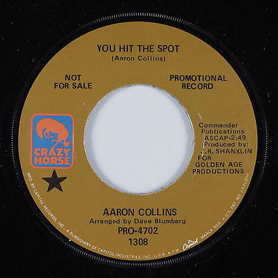 Aaron Collins ‎– You Hit The Spot