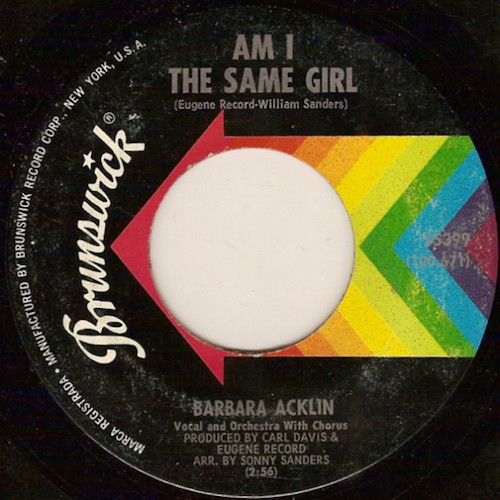 Barbara Acklin ‎– Am I The Same Girl
