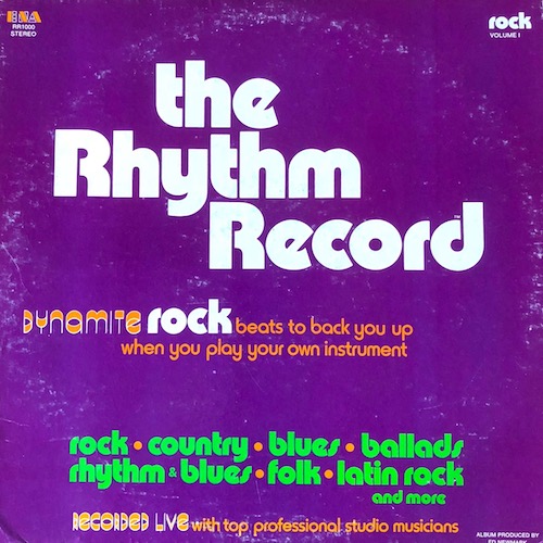 Various - The Rhythm Record - Rock Vol. I