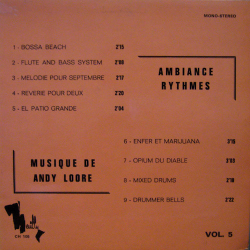 Andy Loore ‎– Ambiance Rythmes Vol.5
